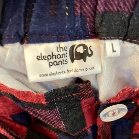 Plaid - The Elephant Joggers - (L) - w/Pockets - Picture 3 of 4